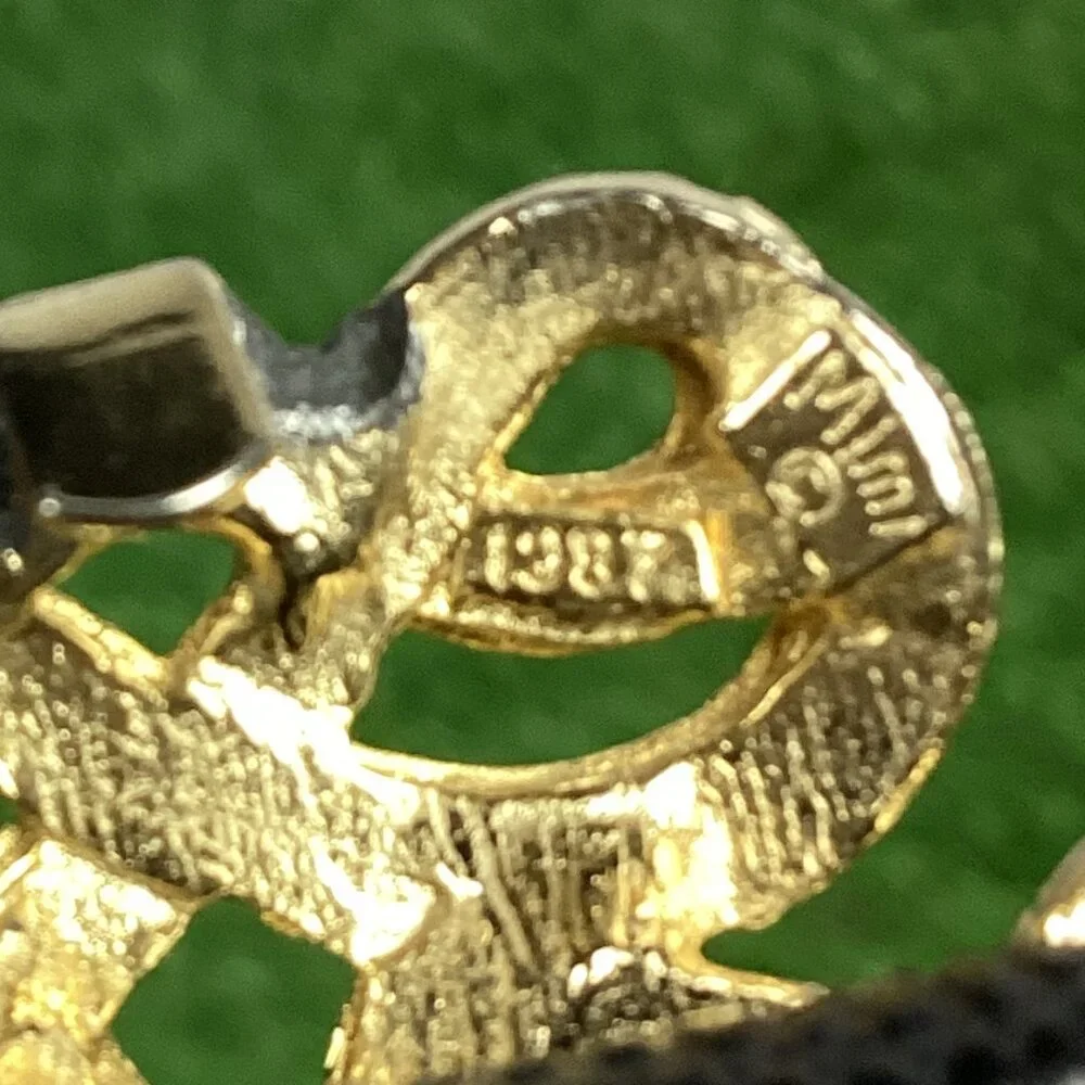 Vintage Mimi Belt Buckle and Belt